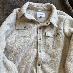 Goodfellow & Co Sherpa Button-Up Jacket